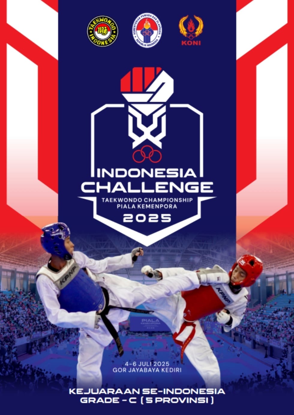 Ajang Pertarungan Prestasi Taekwondo di Tanah Air Taekwondo Indonesia Dojang teluk