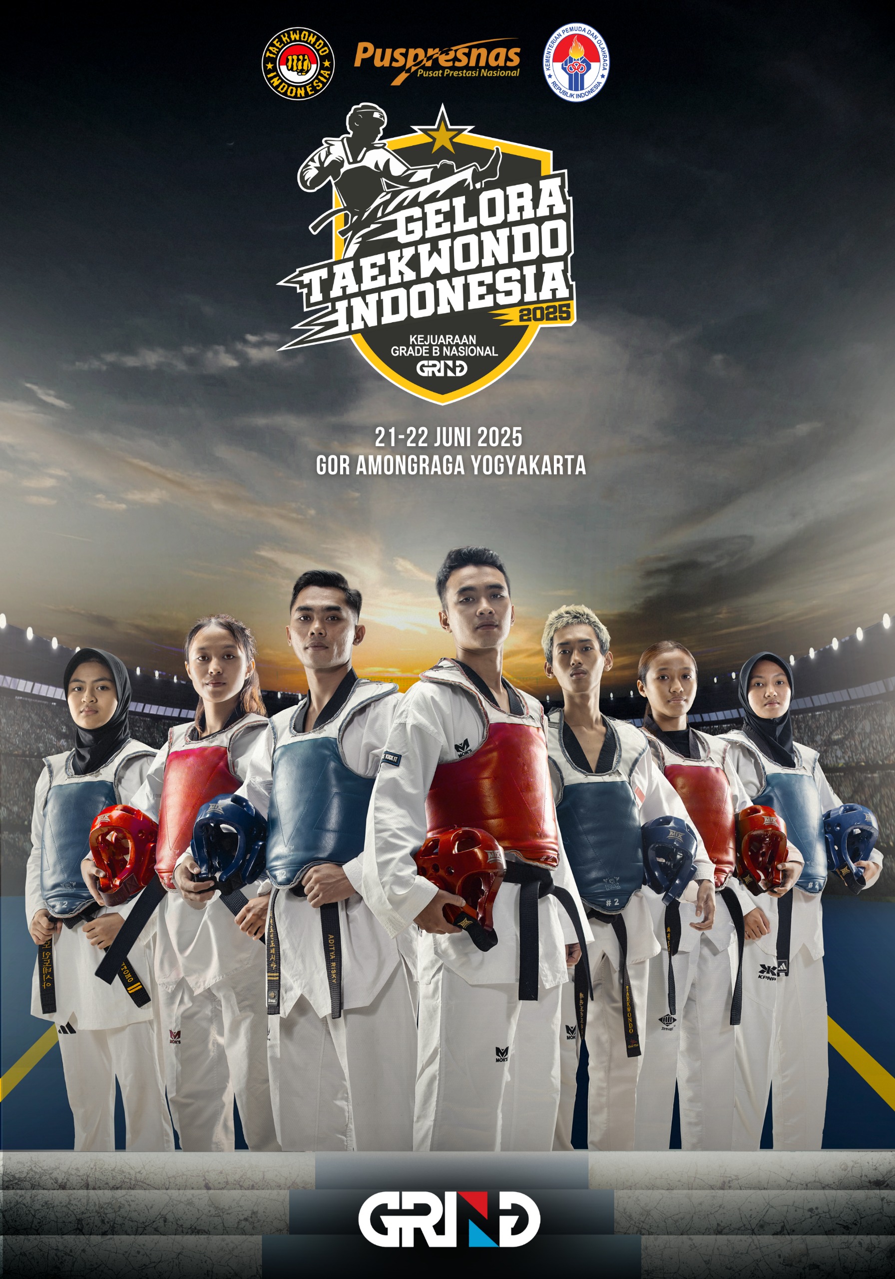 Panggung Juara Taekwondo Indonesia Taekwondo Indonesia Dojang teluk